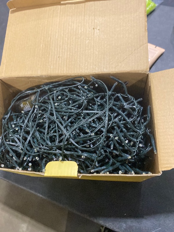 Photo 1 of 100FT 2000 LED Christmas Cluster Lights, Firecracker String Lights with Remote & 8 Modes & Timer, Waterproof Fairy Twinkle Light Plug in for Indoor Outdoor Party Yard Xmas Tree Decoration, Cool White