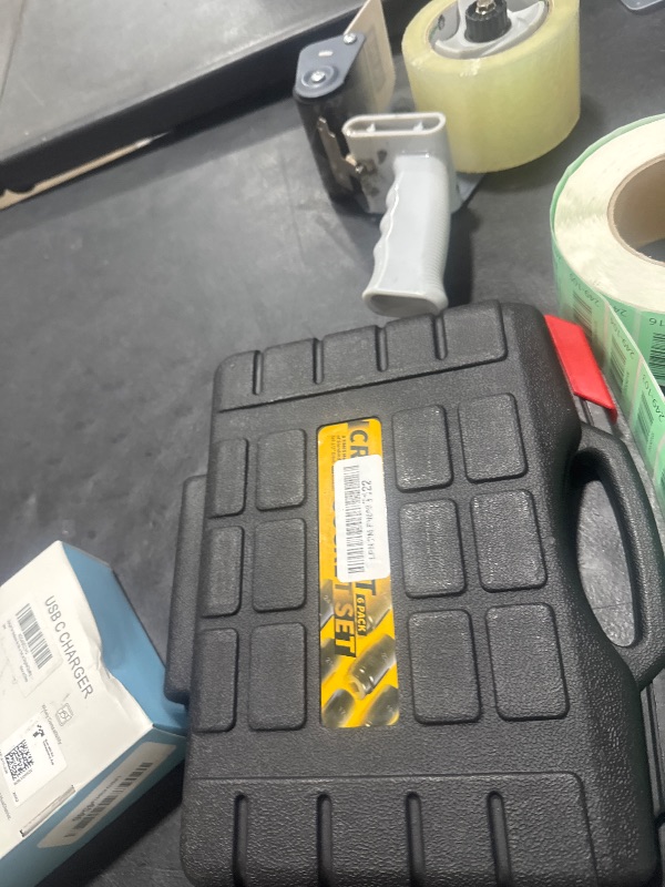 Photo 1 of 1/2" Drive Crank Bolt Socket Set, 17MM, 19MM, 21MM, 22MM, 24MM 27MM, Harmonic Balancer Socket Set, Crank Bolt Removal Tool, 3 Times Momentum Power of Standard Impact Socket Set, Deep Impact Socket Set