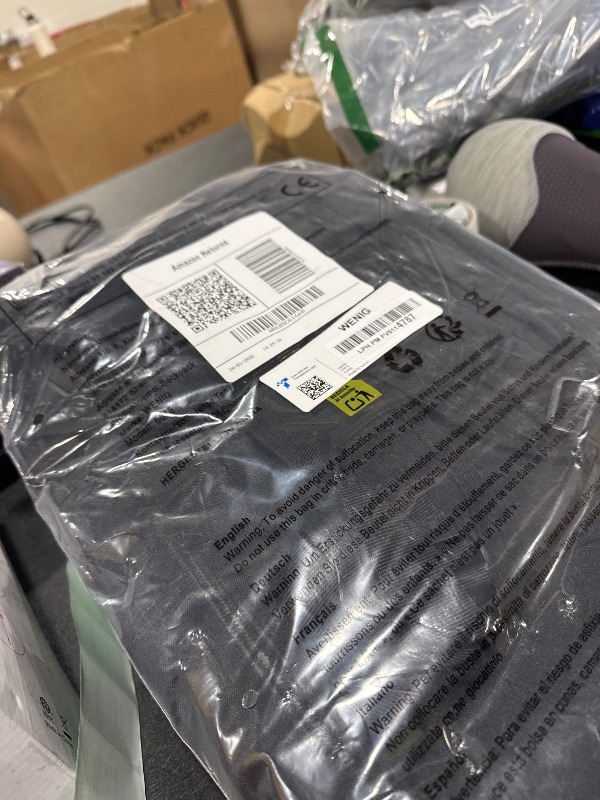 Photo 1 of WENIG Anti-Theft Travel Laptop Backpack with USB Charging Port Lock,Water Resistant Slim Work Computer Bag for Men College Bookbags Fits 15.6 Inch Laptop