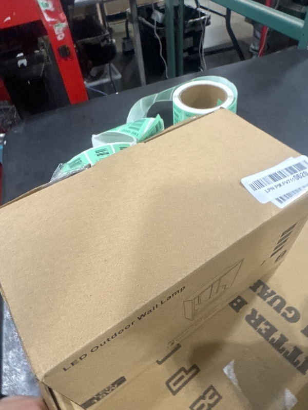 Photo 1 of FUPE 2Pack 15W Led Black Outdoor Wall Sconces Light Fixtures Modern Exterior/Interior Waterproof Porch Wall Mounted Lighting Outside Wall Lamps for Garden Shop Yard Patio Home Entryway Park Staircase