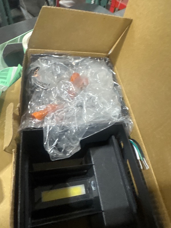 Photo 1 of FUPE 2Pack 15W Led Black Outdoor Wall Sconces Light Fixtures Modern Exterior/Interior Waterproof Porch Wall Mounted Lighting Outside Wall Lamps for Garden Shop Yard Patio Home Entryway Park Staircase