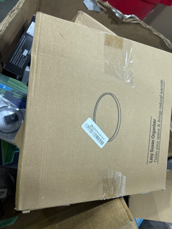 Photo 1 of VERTORGAN Lazy Susan Organizer for Kitchen,Bamboo Turntable for Cabinet,Pantry,Vanity,Large?Natural?