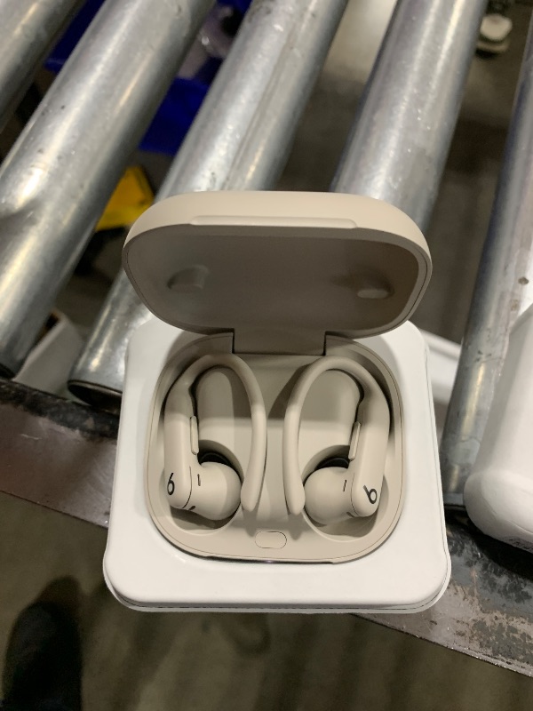Photo 1 of Beats Powerbeats Pro 2 - Wireless Noise Cancelling Workout Earbuds with Secure- Fit Earhooks, Up to 45-Hour Battery with Charging Case, Sweat & Water Resistant, Heart Rate Monitoring - Quick Sand