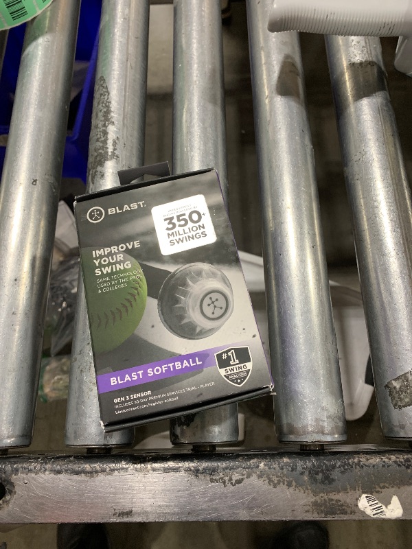 Photo 1 of Blast Motion Softball Swing Analyzer - Improve Your Swing at Every Level - Batting Trainer - Real-time Feedback, Swing Metrics, Video Capture Highlights, Track Performance (GEN3 Sensor)