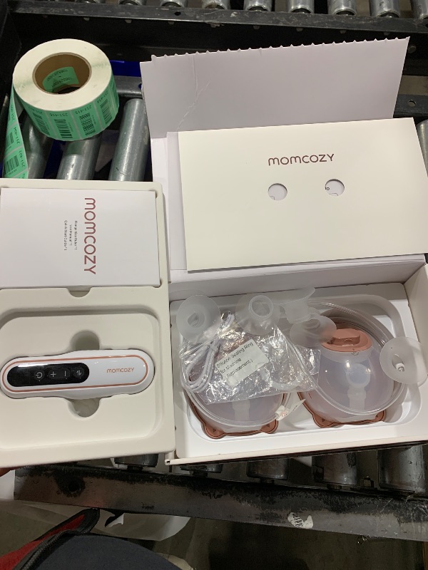 Photo 1 of Momcozy Breast Pump V2 Pro Ultra-Lightweight, Hands-Free & Portable Wearable Pump with Upgraded Integrated DoubleFit Flange, Quiet & Leak-Proof Electric Pump, 3 Modes|9 Levels, 17/19/21/24mm
