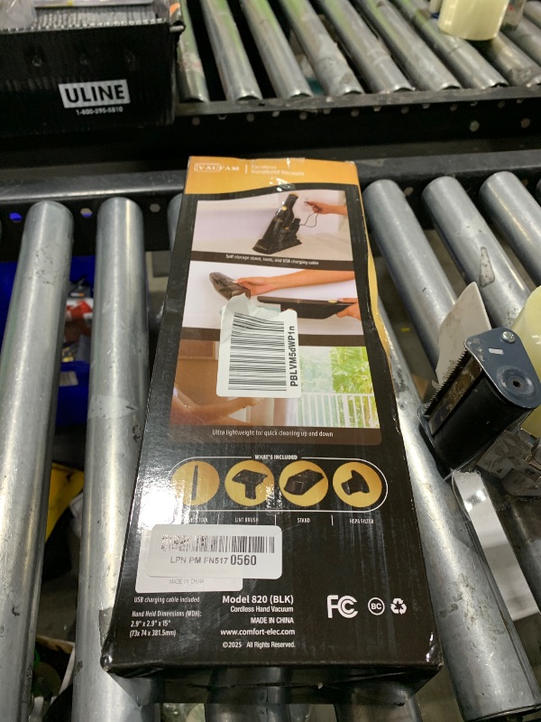 Photo 1 of VACFAM Handheld Vacuum Cordless,Dust Busters Cordless with Storage Dock,15KPA High Power Portable Vacuum Vordless,USB Quick Charge,Mini Vacuum with Multi-Nozzles & Washable Filter?White