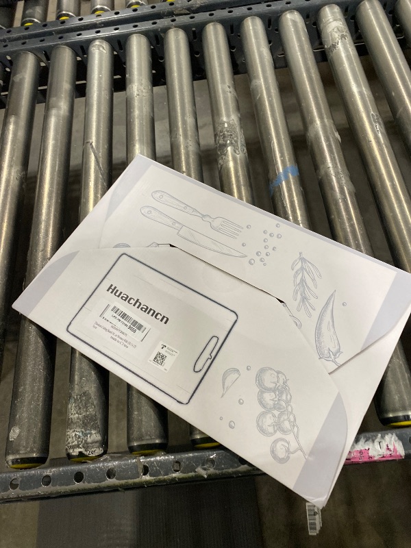 Photo 1 of 100% Titanium Cutting Board for Kitchen - Dishwasher Safe Chopping Boards with Handle, Reversible Charcuterie Board for Home Counter Outdoor Camping Housewarming Gifts for Women (18 x 12)