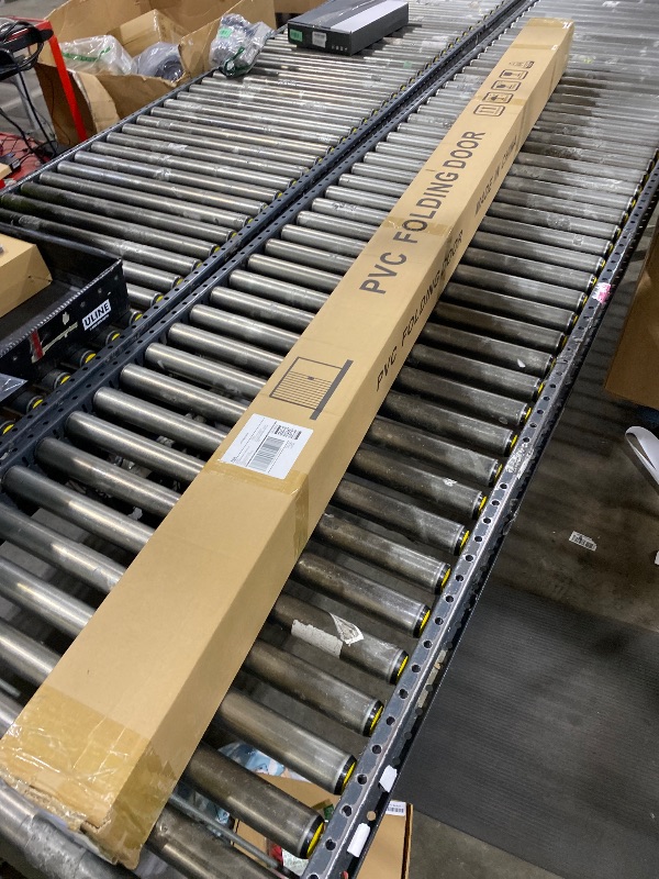 Photo 1 of PVC FOLDING DOOR WHITE UNKNOWN SIZING 