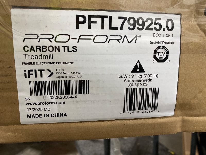 Photo 1 of ProForm Carbon TLS