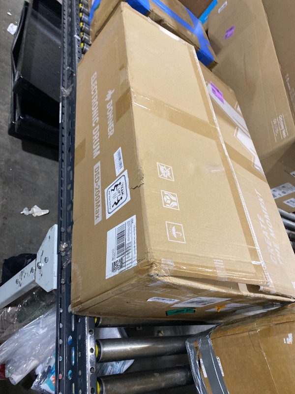 Photo 1 of Donner DED-200 MAX Electronic Drum Set with Industry Standard Mesh Heads, 10'' Snare, 8“ Tom, 10'' Tom, 12'' Crash, 450+ Authentic Sounds for Optimal Performance and Feel NEW