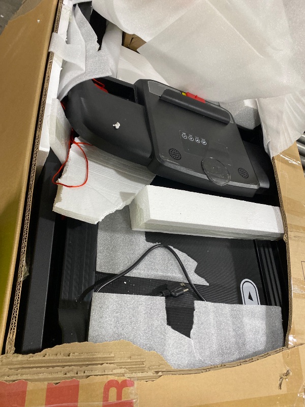 Photo 1 of CIIHI Treadmill with Auto Incline - Adjustable Height Handrail 15% Auto Incline Treadmill with 400 lbs Capacity - Foldable Running Machine for Home with APP, Voice Control and Speaker - 8.7 MPH