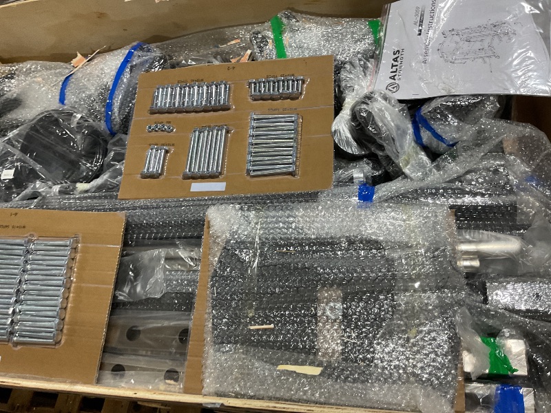 Photo 1 of Altas Strength 3059 Smith Machine Home Gym Equipment with 1000 lbs Weight Capacity 2000 lbs Cables Strength Training Power Cages for Squats Presses Lunges Deadlifts Easy Assembly Included Accessories