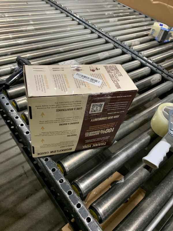 Photo 1 of Superbaking Banneton Bread Proofing Basket Set with Silicone Dough Sling, 9" Splinter-Free Proofing Basket, Non-Stick Dutch Oven Liner, Sourdough Starter Kit, Sourdough Bread Baking Supplies & Tools