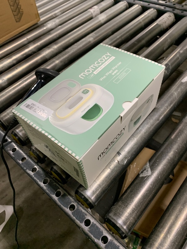 Photo 1 of Momcozy Baby Wipe Warmer, Innovative Spring Design, Large Capacity Wipes Dispenser, Fast and Even Heating, 4 Modes of Temperature Heating Control, Diaper Wipe Warmer with Night Light