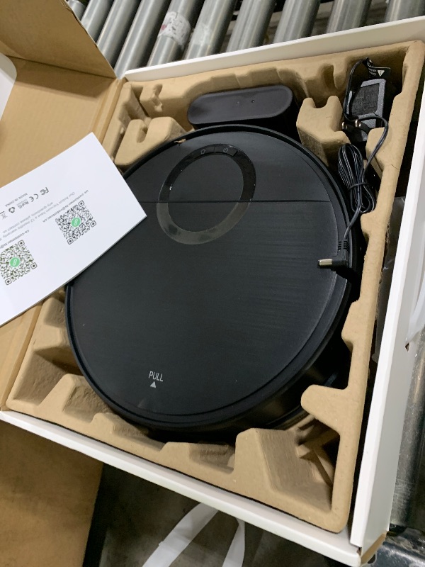 Photo 1 of UMMUND Robot Vacuum and Mop Combo, 2 in 1 Mopping Robotic Vacuum Cleaner with Schedule, Wi-Fi/App/Remote, Strong Suction, Self-Charging, Slim, Ideal for Hard Floor, Pet Hair, Low-Pile Carpet