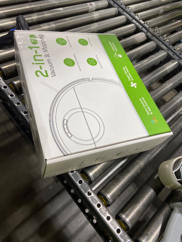 Photo 1 of UMMUND Robot Vacuum and Mop Combo, 2 in 1 Mopping Robotic Vacuum Cleaner with Schedule, Wi-Fi/App/Remote, Strong Suction, Self-Charging, Slim, Ideal for Hard Floor, Pet Hair, Low-Pile Carpet