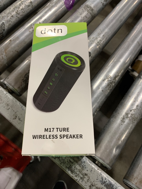 Photo 1 of dotn Portable Bluetooth Speaker, 2026 Bluetooth 5.4 Wireless Speaker with 20W HD Loud Stereo Sound, 20H Playtime, LED Lights, IP7, TWS Pairing, Built-in Mic, for Outdoor, Home, Beach, Party, Gift