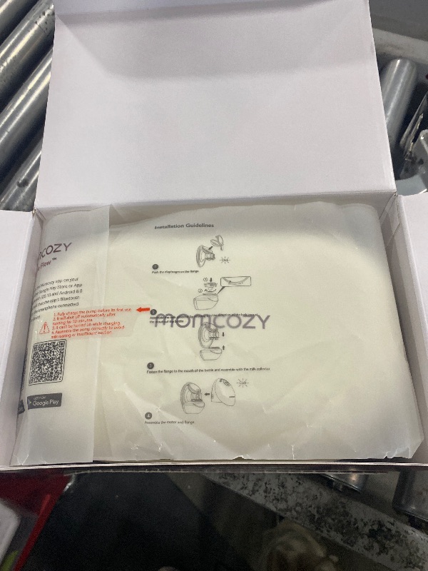 Photo 1 of Momcozy Wearable Breast Pump, Hands Free Upgraded Mobile Flow | M9, App Discreet Control with Personalized Multi-Modes & 15 Levels, Wearable Breast Pump 24mm, 2 Pack Cozy Red