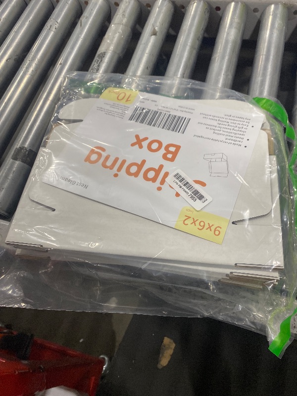 Photo 1 of 10 Pack 9"x6"x2" inch Small Shipping Boxes White Corrugated Cardboard Box for Small Business, Mailer, Shipping, and Packing