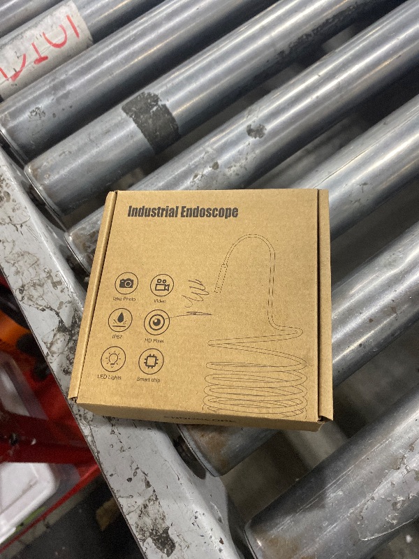 Photo 1 of [Dual-Lens] Endoscope Camera with Light, 1920P HD Borescope with 8+1 Adjustable LED Lights, IP67 Waterproof 16.5FT Semi-Rigid Snake Cord Inspection Camera for iPhone, iPad and Android Phone (Type C)