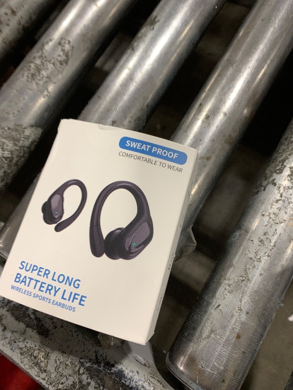 Photo 1 of HAOYUYAN Wireless Earbuds, Sports Bluetooth Headphones, 80Hrs Playtime Ear Buds with LED Power Display, Noise Canceling Headset, IPX7 Waterproof Earphones for Workout/Running/Sports?Rose Gold-one?