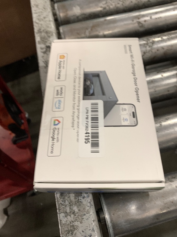 Photo 1 of meross Smart Garage Door Opener Remote, Compatible with Apple HomeKit, Siri, CarPlay, Alexa, Google, SmartThings, and Android, Universal WiFi Garage Door Controller, App + Voice Control, No Hub Needed