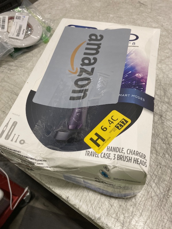 Photo 1 of Oral-B iO Series 8 Electric Toothbrush with 2 Replacement Brush Heads, Violet Ametrine