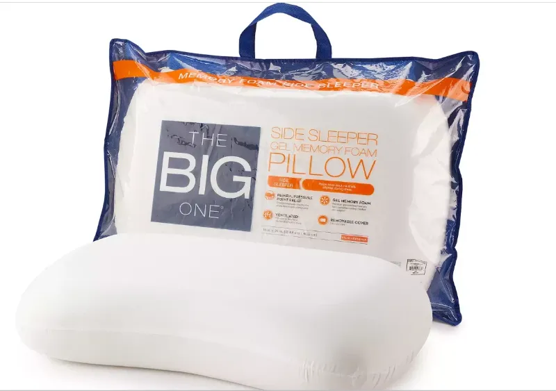 Photo 1 of  Gel Memory Foam Side Sleeper Pillow