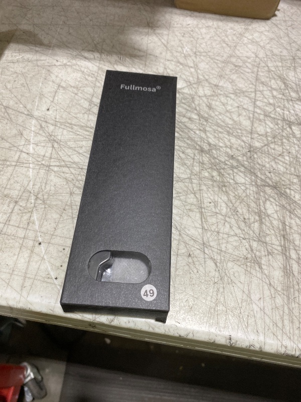 Photo 1 of Fullmosa Metal Band Compatible with Apple Watch Bands Ultra3 2 1 49mm, Stainless Steel Strap iWatch Band with Case for Apple Watch, Black