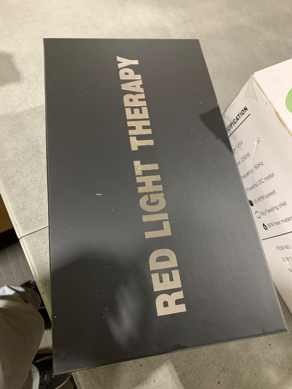 Photo 1 of Red Light Therapy Device for Feet, Knees, Ankles & Legs – 2026 Upgraded 4 Therapy Modes, 5 Intensity Levels, 10–90 Min Timer, Red & Infrared Light Therapy for Home & Travel Use (13.8 × 11 × 18 in)