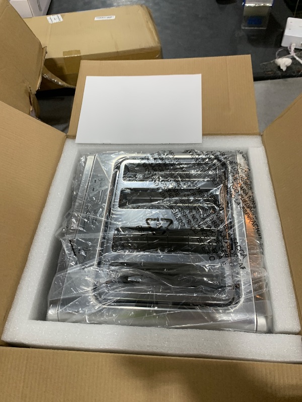 Photo 1 of Smart Toaster 4 Slice - Dual Digital TouchScreen & Independent Control for Family | Stainless Steel Extra-Wide Slots for Bagels | 6 Toast Types & Shade Settings | Defrost Reheat & Single-Slice Modes