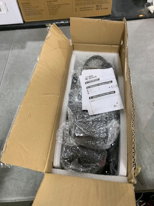 Photo 1 of JOYTUTUS Truck Bed Bike Rack Mount, Bike Rack for Pickup Truck Bed, No Remove Tire, Anti-Wobble Bike Holder, Strengthen Metal Bicycle Mount