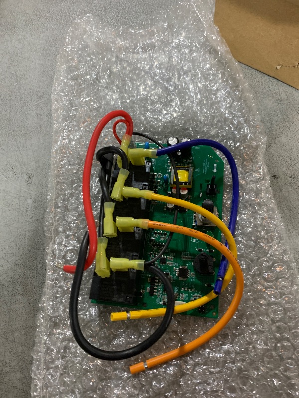 Photo 1 of 100093769 Electronic Control Board for Water Heaters, Energy-Efficient Replacement Kit with Control Panel Cover, Ideal for Home and Department Use