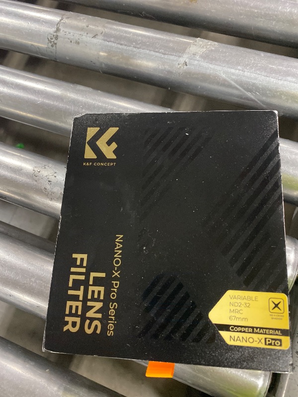 Photo 1 of K&F CONCEPT 67mm Variable ND Lens Filter ND2-32 (1-5 Stops) High Definition Adjustable Neutral Density Filter with 36 Multi-Layer Coatings (Nano X PRO Series)
