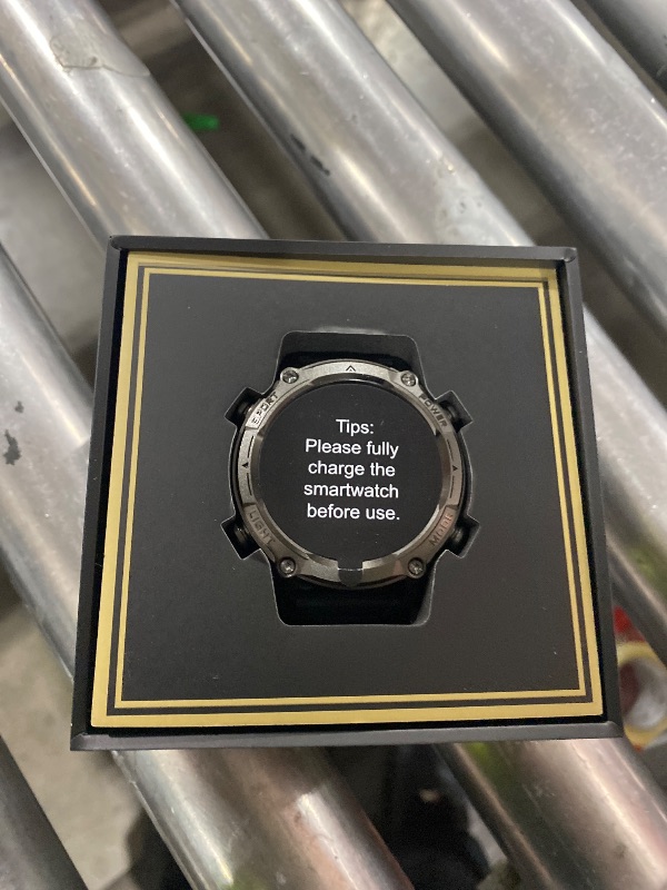 Photo 1 of 2026 AI Smart Watch with Standalone GPS & Offline Maps, 5ATM Waterproof, 1.43" AMOLED, 21-Day Battery, 178 Sports Modes, Compass, Heart Rate/SpO2/Stress/Sleep Monitor, for Android iOS Men Women Black