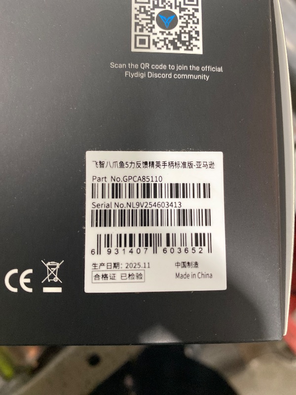 Photo 1 of FLYDIGI Apex 5 PC Controller, Forceflex Joystick 2.0, ForceAdapt Triggers, 3ms Ultra-Low Latency, RGB Light Bar, Full-Color LCD Display,1500mAh Battery PC/NS/Android/TV