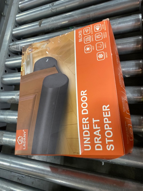 Photo 1 of (2 Pack) Under Door Draft Stopper, Under Door Blocker Size of Adjustable Size from 30" to 36", Easy Install,Gap Filler, Reduces Air Draft, Noise & Sound, Door Seal for Improved Insulation