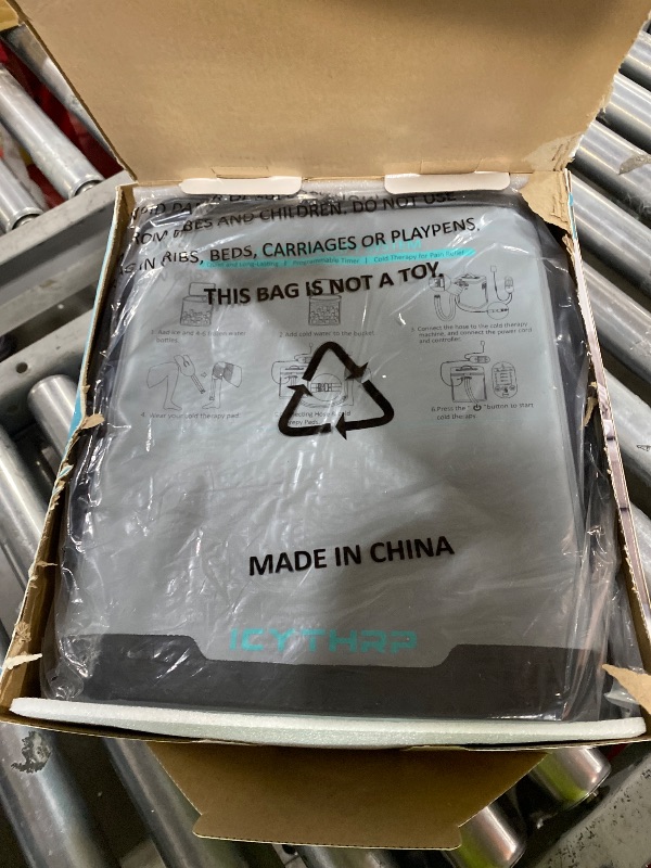 Photo 1 of ICYTHRP Cold Therapy Machine with Programmable Timer, Portable Ice Machine for Knee After Surgery, Knee Replacement Recovery System for Pain Relief with Compression Pad