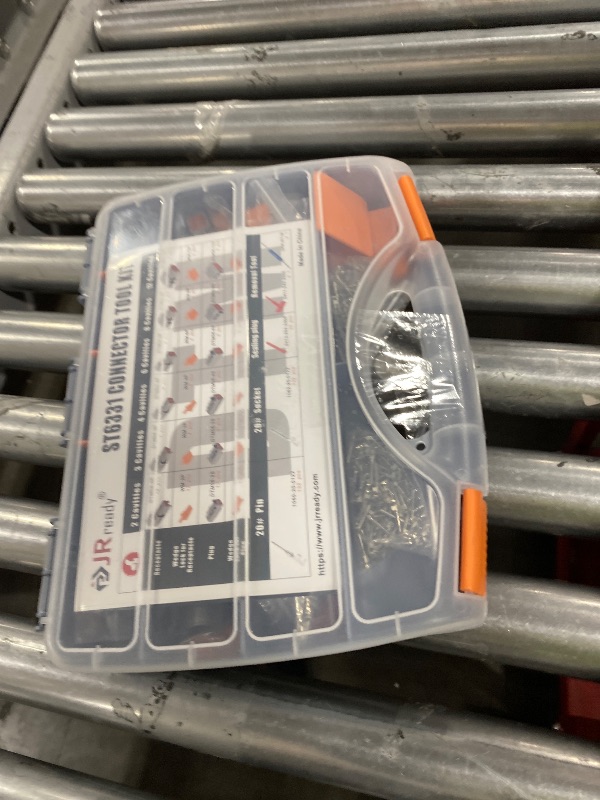 Photo 1 of JRready ST6331 Deutsch Connector Kit, 2 3 4 6 8 12 Pin Waterproof DTM Connectors,Size 20 Stamped Contacts (16-22 AWG),Seal Plugs,Deutsch Removal Tool,Automotive Connectors Kit for Marine,Motorcycle