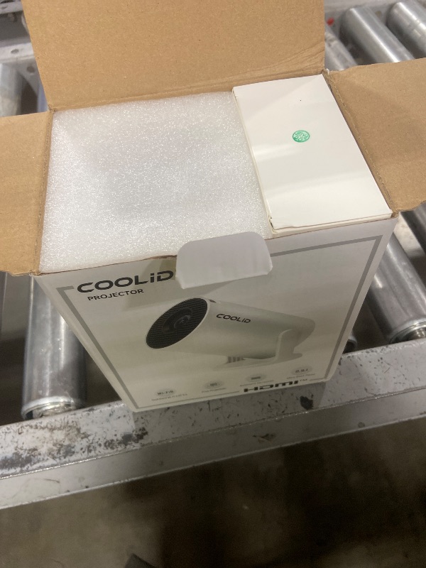 Photo 1 of [Built-in Apps & 2026 Upgraded] Mini Projector Support 4K 1080P Auto Keystone 180° Rotatable with WiFi 6 and Bluetooth 5.4, Projector Portable Compatibile with HDMI/TV Stick/Memory Stick/Laptop-White