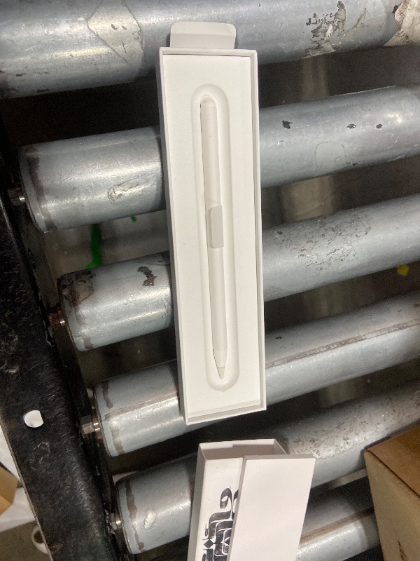 Photo 1 of Apple Pencil Pro: Latest Model - Device Compatibility Check Required - Pixel-Perfect Precision, Tilt and Pressure Sensitivity, Ideal for Note-Taking, Drawing, and Art. Charges and Pairs Magnetically