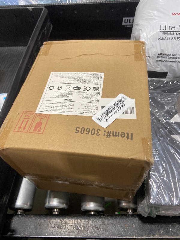 Photo 1 of TRIROCKS Moroccan Style Metal Lamp 8''H Battery Operated Cordless Table Lamp Vintage Lantern for Living Room Garden Yard Patio Parties Event Indoors Outdoors (Black with Gold Brush)