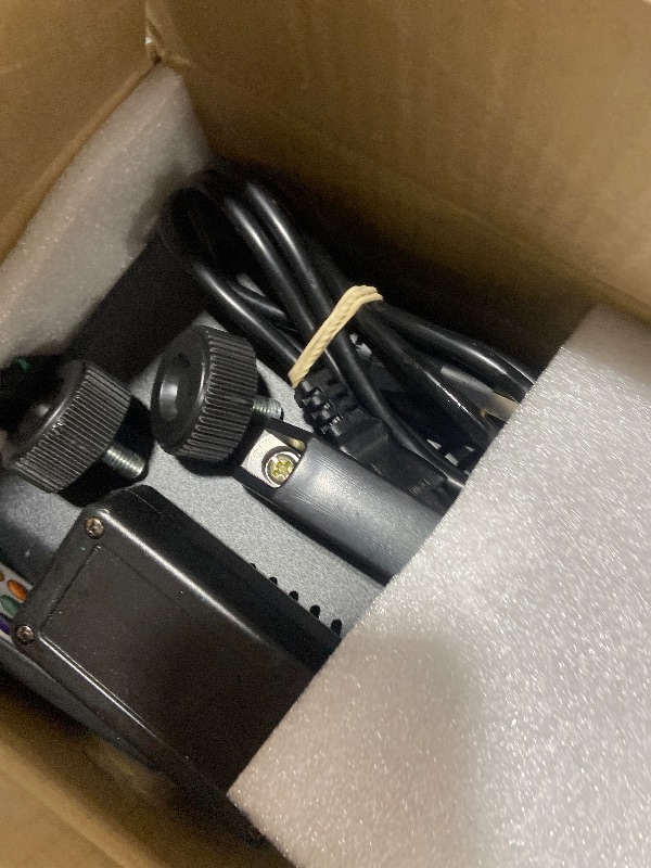 Photo 1 of Snow Machine, 800W Snow Making Machine with 8 LED RGB Lights &13 Lighting Effects, 2 Remote & 4 Lighting Mode, Snowflake Maker for Outdoor Backyard Christmas Wedding Party Stage