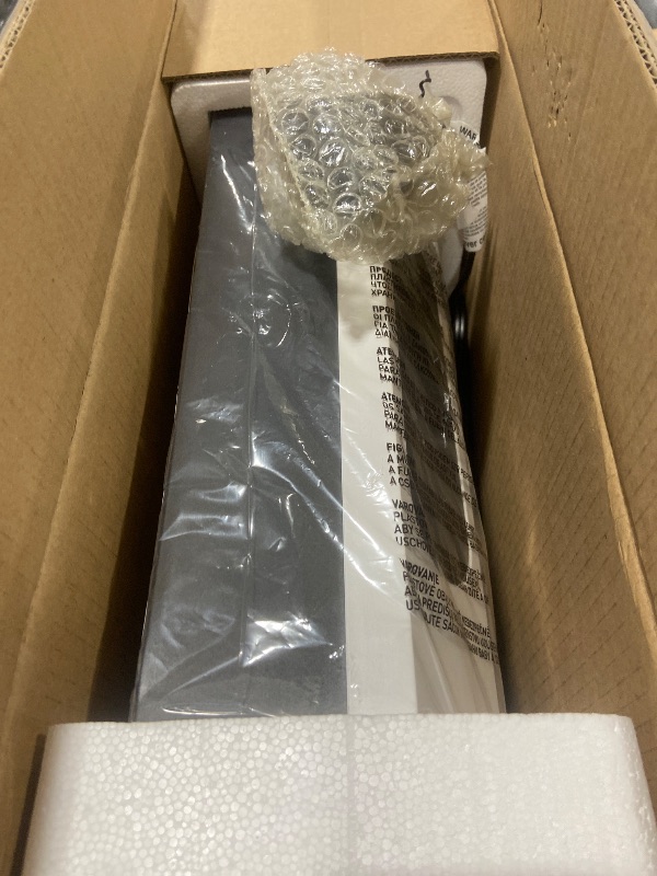 Photo 1 of *DAMAGE* Brightown Wall Heater for Indoor Use, Electric Space Heater with ALCI Plug 1500W, 5 Modes, Adjustable Thermostat, Heater for Bedroom Bathroom with Remote Control, 12H Timer, Works with Alexa, White