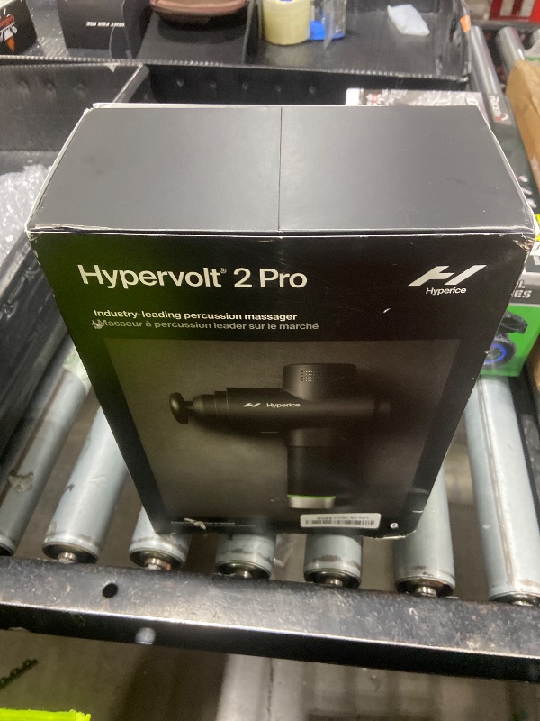 Photo 1 of Hyperice Hypervolt 2 Pro - Featuring Quiet Glide Technology - Handheld Percussion Massage Gun - 5 Speeds, 5 Interchangeable Heads - Helps Relieve Sore Muscles and Stiffness