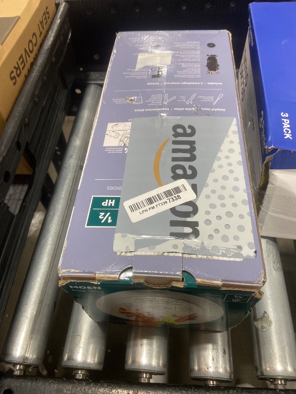 Photo 1 of Moen Prep Series PRO Continuous Feed Compact Garbage Disposal for Kitchen Sink with Power Cord, GXP50C