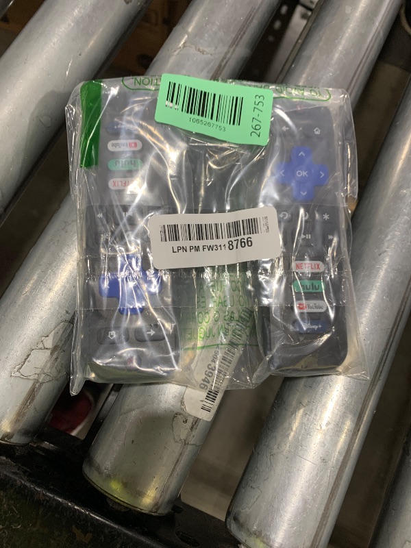 Photo 1 of (Pack of 2) Replacement Remote Control Only for Roku TV, Compatible for TCL Roku/Hisense Roku/Onn Roku/Sharp Roku/Element Roku/Westinghouse Roku/Philips Roku Smart TVs (Not for Roku Stick and Box)