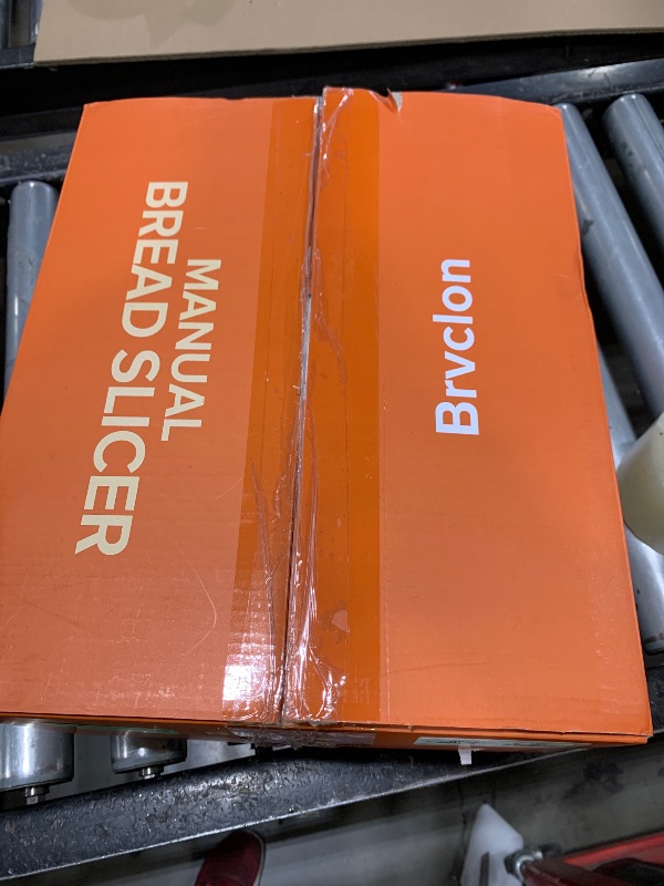 Photo 1 of ?Upgraded?Manual Bread Slicer for Homemade Sourdough Bread,Metal Guide & Adjustable Thickness, Hand Crank Bread Slicer with Scale Line and Suction Cup, Sharp Blade, Suitable for Sourdough Bread, Etc