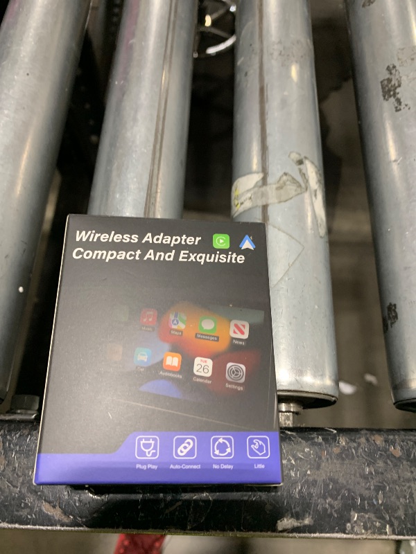 Photo 1 of MIXGOLD 2026 Wireless CarPlay for iPhone, 2-in-1 Plug and Play Converts Wired to Wireless CarPlay Android Auto, Fast Auto-Connect, Zero Latency, Carplay GPS Navigation System for iPhone