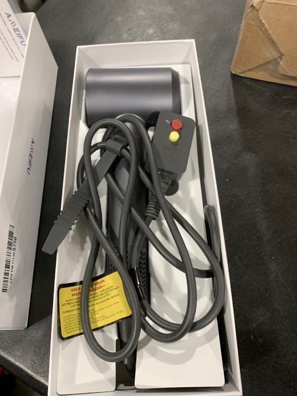 Photo 1 of Hair Dryer, 150000 RPM Professional High Speed Blow Dryer, Negative Ionic Hair Dryer for Fast Drying, Low Noise with Magnetic Nozzle for Home Travel Valentine's Day Gift Ideas for Women Men